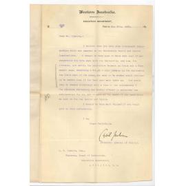 L W Stanton - Education Department - Information concerning Government Scholarships and University Exams