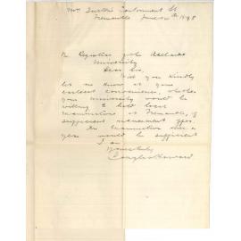 Douglas Howard - Fremantle - If University will hold Exams at Fremantle