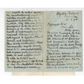 Mrs E G Wilkinson - Moonta - Concerning the Primary Examination