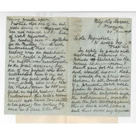 Mrs Wilkinson - Moonta - Concerning the Primary Exam