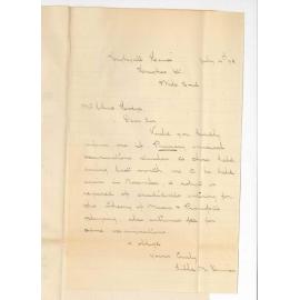 Miss Lilla M Enniss - Mile End - Information re Primary Examinations