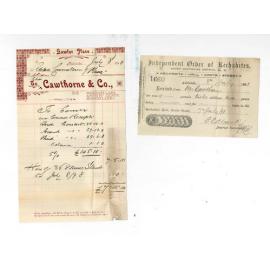 Charles Cawthorne - Adelaide - Orchestral Concert Statement herewith