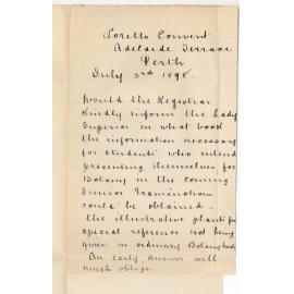 Loretto Convent - Perth - What Text Book is used for Junior Botany