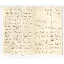 Marie L Paul - Broken Hill - Further information required concerning the failure of Adelaide Stemple