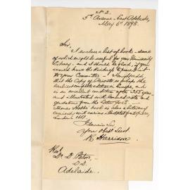 R Harrison - East Adelaide - Offering books for Sale