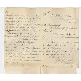 H Cohen - Chancery Lane Melbourne - Mrs Emery Goulds application re Conservatorium of Music and her degrees