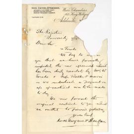 Knox Gwynne and Hargrave - Conservatorium Buildings Agreement