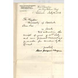 Knox Gwynne and Hargrave - Torode and Gericke and Gurr and John White