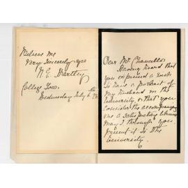 Mrs N E Hartley - Presenting Portrait of late Mr J A Hartley