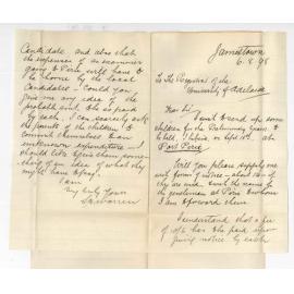 S H Warren - Jamestown - Information on Preliminary Exam