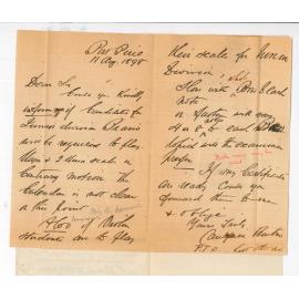 Caulfield Barton - Port Pirie - Junior Piano and Violin - Request for Music Candidates Certificates