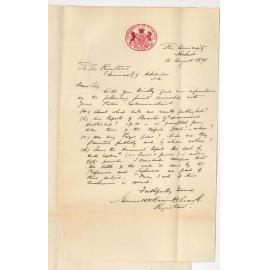 James Henry Robert Cruickshank - Registrar - University of Hobart - Information Public Examinations