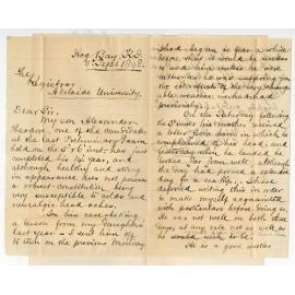 W M Snelling - Hog Bay Kangaroo Island - Son Alex Theodore Snelling