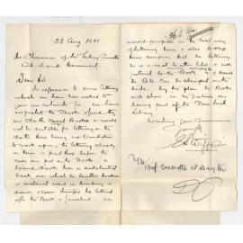 E S Wigg and Son - Adelaide - Re lettering of Books