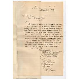 L W Stanton - Board of Inspectors of Schools - Letter of complaint regarding Preliminary Examination at Port Pirie