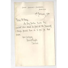 Samuel Aitken - Associated Board RAM and RCM to Chancellor - Joint Examinations in Practice of Music