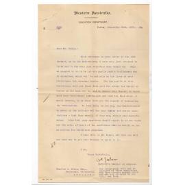 Cyril Jackson - Inspector General of Schools - Perth Western Australia - Exhibition