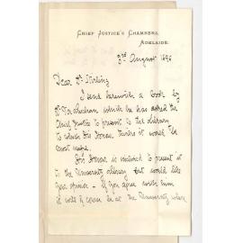 Harry B Taylor for The Chancellor - Presentation of Book by Dr Von Luschan