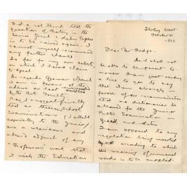 Professor Edward von Blomberg Bensley MA - Mount Lofty - Re Education Course