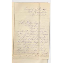 Convent of Mercy - Mount Gambier - Junior Theory Examination