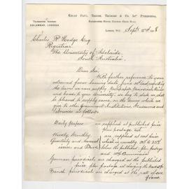 Kegan Paul and Company Limited - London WC - Supply of Newspapers