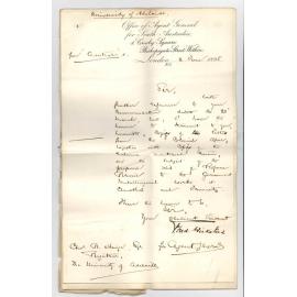 Fred Wickstead - Secretary - Agent General - London - Dr Edward Charles Rennies visit to Metallurgical Works of Germany