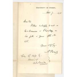 A Stuart - University - Sydney - Consenting to act as Co Examiner in Physiology