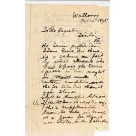 Reverend J Thomas - Wallaroo - Senior Public Exam