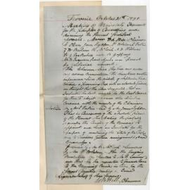 William Summers - Terowie - Enclosing letter from University Tenants in Terowie