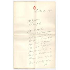 Edwin Gordon Blackmore - Clerk of Parliament - Extension Lectures