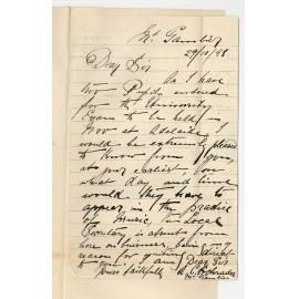 A C Schrader - Mount Gambier - Music Exams Practical