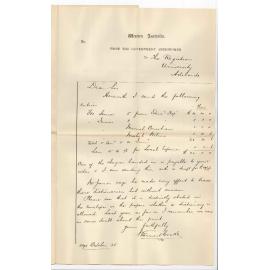 W Ernest Cooke MA - Perth - Entries for Junior and Senior Examinations