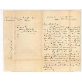 Joseph Robert George Adams - Public Library - Purchase of set of Ibis