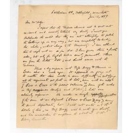 Professor Horace Lamb - Manchester England - Concerning Books ordered from Hatchards