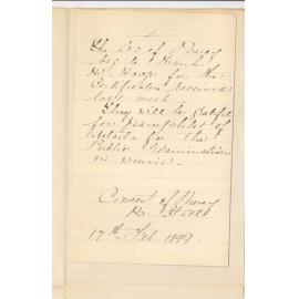 Convent of Mercy - Broken Hill - Acknowledging receipt of Certificates and Requesting details of Music Exams