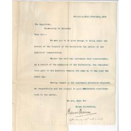 J Edwin Thomas and A S Neill  - Auditors Remuneration