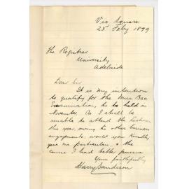 Harry Sandison - Victoria Square - Mus Bac Course