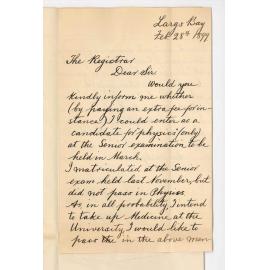 F E McAree - Largs Bay - Senior Public Examination