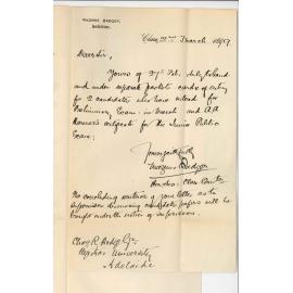 Magnus Badger - Clare - Preliminary Examination