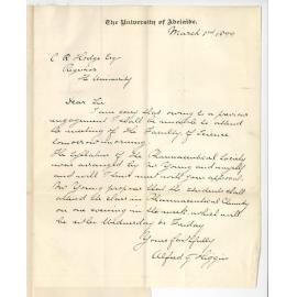 Alfred James Higgin - Concerning proposed Syllabus for the Pharmaceutical Society