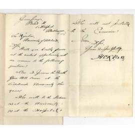 H C R Bell - Melbourne - Fourth Year MB Course at Adelaide University