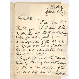 Miss Gulielma Hack - Hackney - Terms of engagement at The Conservatorium