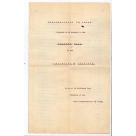 J E Dodd - Twin Street - Concerning Conservatorium Organ