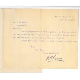 J H Lyons - Adelaide - Robert Whinham Prizes