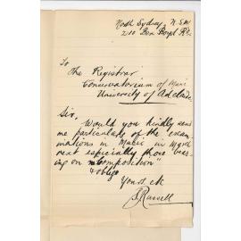 S J Russell - North Sydney NSW - Examinations in Music