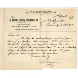 Robert Ferguson - Mutual Sanitary Maintenance Company - Will not purchase fencing