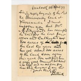 Patrick Gillick - Cradock - The University land at Wirreanda