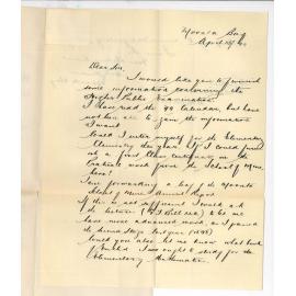 William Hunn - Moonta Bay - Concerning Higher Public examination