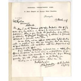 H K Johnson - Huntingdon - Cromwell Tercentenary Fund