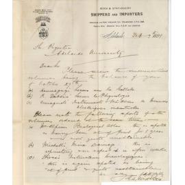 E S Wiggs and Sons - Adelaide - Books for library